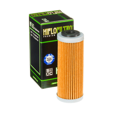 Hiflofiltro-HiFlo Oil Filter HF 652 KTM SXF 250/350/450-HF652-MotoXtreme