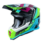 Just1-J22 Motocross Helmet Frenetik Neon-Fluo/Lime/Black-JUS202S-MotoXtreme