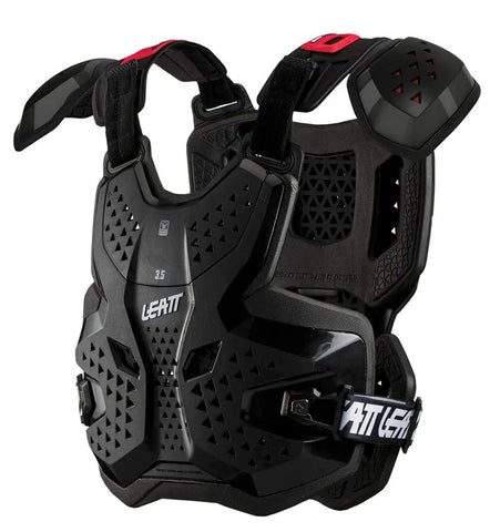 Leatt-Chest Protector 3.5 Pro | Black-Black-LBR ARM 3.5 PRO BK-MotoXtreme