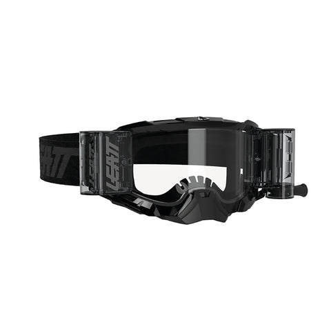 Leatt-Goggle Velocity 5.5 Roll-Off Black - Clear Lens-Black-LBR GG V5.5RO BK/CL-MotoXtreme