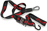 Matrix-M1 1.5 PHATTY RATCHETING TIEDOWNS-Black-UMCM1701-MotoXtreme