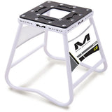 Matrix-C1 MINI STEEL STAND WITH SPONSOR BOARD-Whtie-UMCC2M100-MotoXtreme