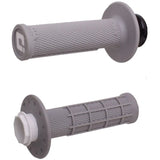 ODI-MICRO-X HALF-WAFFLE LOCK-ON GRIP SET-GREY-Grey-H36MXG-MotoXtreme
