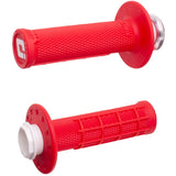 ODI-MICRO-X HALF-WAFFLE LOCK-ON GRIP SET-RED-Red-H36MXR-MotoXtreme