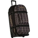 OGI0-RIG 9800 WHEELED BAG PLAIDLEY TAN-Tan-UOB801601-MotoXtreme