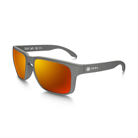 ORDA-Jesse Jude Sunglasses Grey & Red/Gold-Grey/Red/Gold-JESSE-JUDE-GREY-RED-GOLD-MotoXtreme