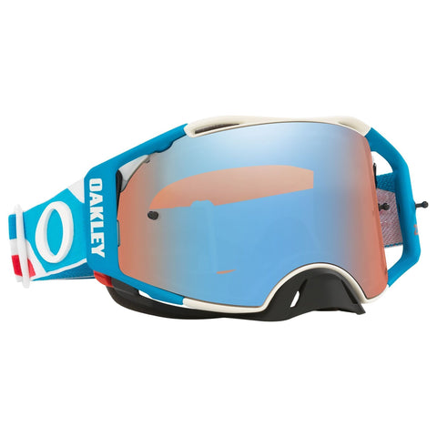 Oakley-Oakley Airbrake Chase Sexton MX Goggle (Red/White/Blue) Prizm Sapphire Lens-Red/White/Blue-OA OO7046-C6-MotoXtreme