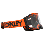 Oakley-AIRBRAKE GOGGLES MX/MTB ORANGE MOTO CLEAR LENS-Orange-OA OO7046-E0-MotoXtreme