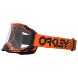 Oakley-AIRBRAKE GOGGLES MX/MTB ORANGE MOTO CLEAR LENS-Orange-OA OO7046-E0-MotoXtreme