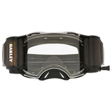 Oakley-Airbrake MX Goggle (Tuff Blocks Black/Gunmetal) Clear Lens Inc. Roll Offs-Gunmetal Frame/Clear Lens-OA OO7046-C0-MotoXtreme