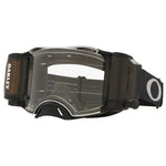 Oakley-Airbrake MX Goggle (Tuff Blocks Black/Gunmetal) Clear Lens Inc. Roll Offs-Gunmetal Frame/Clear Lens-OA OO7046-C0-MotoXtreme