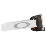 Oakley-Airbrake MX Goggle (Tuff Blocks White) Clear Lens Inc. Roll Offs-White Frame/Clear Lens-OA OO7046-C5-MotoXtreme