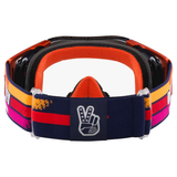 Oakley-AIRBRAKE TLD NAVY SUNRISE MX GOGGLE-Black/Orange/Red/Clear-OO7046-G5-MotoXtreme