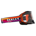 Oakley-AIRBRAKE TLD NAVY SUNRISE MX GOGGLE CLEAR LENS-Orange/Black/Purple-OO7046-G5-MotoXtreme