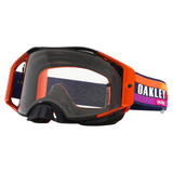 Oakley-AIRBRAKE TLD NAVY SUNRISE MX GOGGLE CLEAR LENS-Orange/Black/Purple-OO7046-G5-MotoXtreme