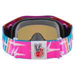 Oakley-AIRBRAKE TLD SPEED STARS MX GOGGLE-Red/Blue/Black Iridium-OO7046-G4-MotoXtreme