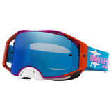 Oakley-AIRBRAKE TLD SPEED STARS MX GOGGLE-Red/Blue/Black Iridium-OO7046-G4-MotoXtreme