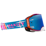 Oakley-AIRBRAKE TLD SPEED STARS MX GOGGLE-Red/Blue/Black Iridium-OO7046-G4-MotoXtreme