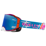 Oakley-AIRBRAKE TLD SPEED STARS MX GOGGLE-Red/Blue/Black Iridium-OO7046-G4-MotoXtreme