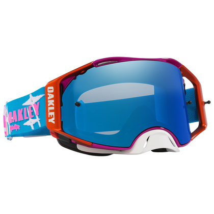 Oakley-AIRBRAKE TLD SPEED STARS MX GOGGLE-Red/Blue/Black Iridium-OO7046-G4-MotoXtreme
