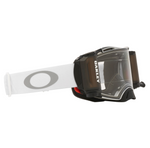 Oakley-AIRBRAKE TUFF BLOCKS WHITE ROLL OFF MX GOGGLE CLEAR LENS-Black/White-OO7046-C5-MotoXtreme