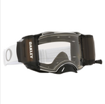 Oakley-AIRBRAKE TUFF BLOCKS WHITE ROLL OFF MX GOGGLE CLEAR LENS-Black/White-OO7046-C5-MotoXtreme