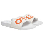 Oakley-B1B Slide 2.0 (White)-White/Orange-OA FOF100424-100-6.0-MotoXtreme