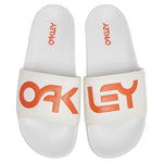 Oakley-B1B Slide 2.0 (White)-White/Orange-OA FOF100424-100-6.0-MotoXtreme