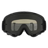 Oakley-O FRAME JET BLACK MX GOGGLE CLEAR OR GREY LENS-Clear-OO7029-53-MotoXtreme