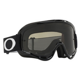 Oakley-O FRAME JET BLACK MX GOGGLE CLEAR OR GREY LENS-Dark Grey-OO7029-54-MotoXtreme