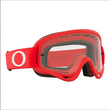Oakley-O FRAME MOTO RED MX GOGGLE CLEAR LENS-Red-OO7029-63-MotoXtreme