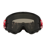 Oakley-O FRAME RED EDDIE MX GOGGLE GREY LENS-Red/Black-OO7029-92-MotoXtreme