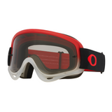 Oakley-O FRAME TEAM RED MX GOGGLE LIGHT GREY LENS-Red/Grey-OO7029-94-MotoXtreme