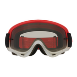 Oakley-O FRAME TEAM RED MX GOGGLE LIGHT GREY LENS-Red/Grey-OO7029-94-MotoXtreme