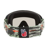 Oakley-O FRAME TLD TRIBE MX GOGGLE GREY LENS-Green Camo-OO7029-96-MotoXtreme
