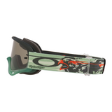 Oakley-O FRAME TLD TRIBE MX GOGGLE GREY LENS-Green Camo-OO7029-96-MotoXtreme