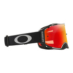 Oakley-Airbrake MX Goggle (Tuff Blocks Gunmetal) Prizm Torch Iridium Lens-Gunmetal-OA OO7046-B2-MotoXtreme