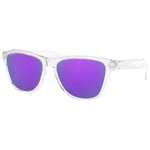 Oakley-Frogskins 35th Sunglasses Adult (Polished Clear) Prizm Violet Lens-OA OO9444-0557-MotoXtreme