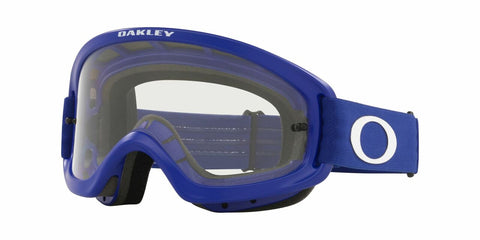 Oakley-Youth O Frame 2.0 Pro MX Goggle | Clear Lens | Various Colors-Blue-OA OO7116-13-MotoXtreme