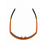 Orda-BENNI ORANGE VELO GRIP FRAME REVO BLUE LENS SUNGLASSES-Orange-ORDSG18.28-MotoXtreme