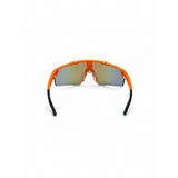 Orda-BENNI ORANGE VELO GRIP FRAME REVO BLUE LENS SUNGLASSES-Orange-ORDSG18.28-MotoXtreme