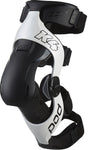 POD-K4 2.0 Knee Brace | White-White-UPDK4V207-MotoXtreme