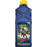 Putoline-MX9 2 Stroke Pre Mix Oil Fully Synthetic 1 Litre-PUT MX9 2T 1L-MotoXtreme