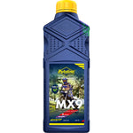 Putoline-MX9 2 Stroke Pre Mix Oil Fully Synthetic 1 Litre-PUT MX9 2T 1L-MotoXtreme