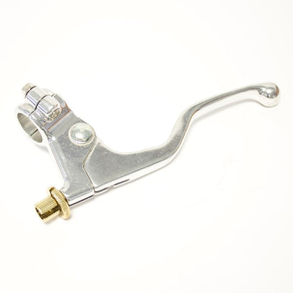 RACELINE-CLUTCH LEVER ASSEMBLY UNIVERSAL SHORT SILVER-Silver-LECA11 SHORT-MotoXtreme