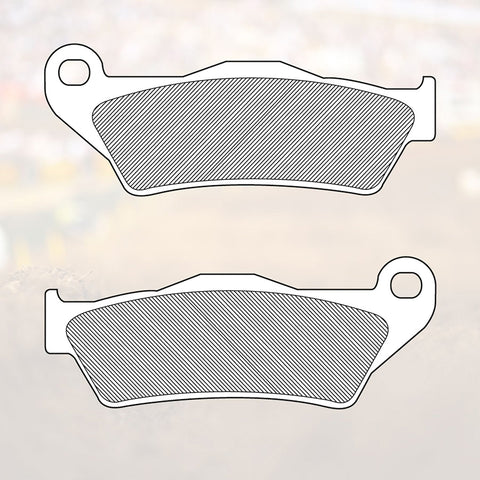 Renthal-RC-1 Works Front Brake Pads BP-107 (KTM/Husqvarna)-BP107-MotoXtreme