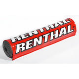 Renthal-Mini SX Bar Pad 205mm Long-Red/White-P225-MotoXtreme