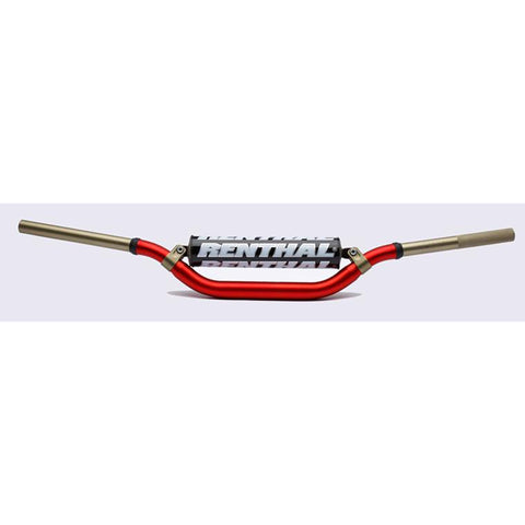 Renthal-Twinwall Handlebars Mcgrath/Short 999-Red-C99901RD-MotoXtreme