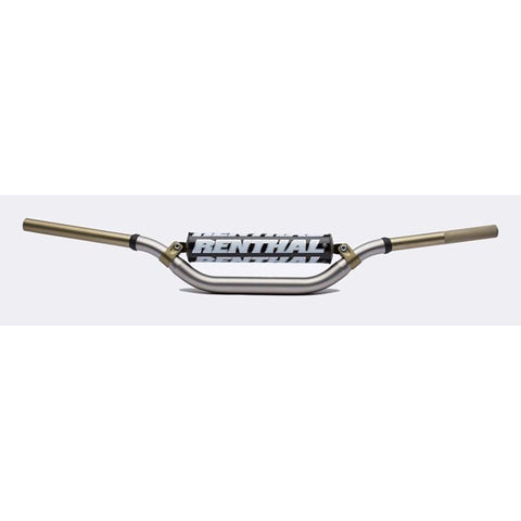 Renthal-Twinwall Handlebars Mcgrath/Short 999-Silver-C99901TG-MotoXtreme