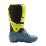 Sidi-CROSSCORE MOTORCYCLE BOOTS-Blue/Flou Yellow-BY42-MotoXtreme